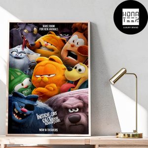 The Garfield Movie Cosplay Inside Out Make Room For New Animals Fan Gifts Home Decor Poster Canvas