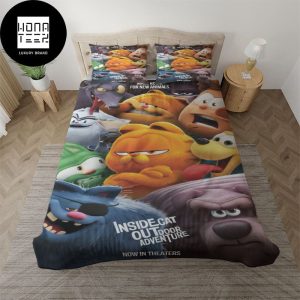 The Garfield Movie Cosplay Inside Out Make Room For New Animals King Bedding Set