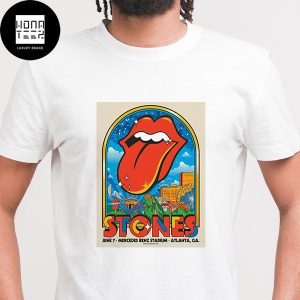 The Rolling Stones Hackney Diamonds Tour June 07 2024 at the Mercedes Benz Stadium Atlanta GA Fan Gifts Classic T-Shirt