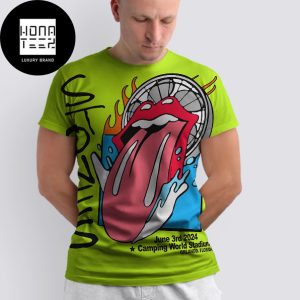 The Rolling Stones Hackney Diamonds Tour On June 3rd 2024 Camping World Stadium Florida Fan Gifts All Over Print Shirt