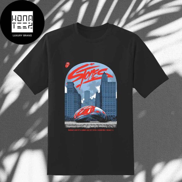 The Rolling Stones Two Shows at Chicago’s Soldier Field 27th and 30th June 2024 Fan Gifts Classic T-Shirt