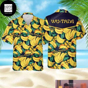 Wu-Tang Clan Tropical Banana Pattern Summer 2024 Trendy Hawaiian Shirt