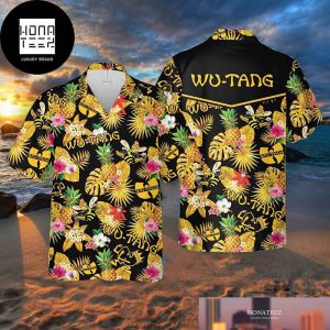 Wu-Tang Clan Tropical Fruit Pattern 2024 Trendy Hawaiian Shirt