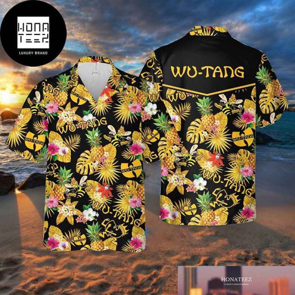 Wu-Tang Clan Tropical Fruit Pattern 2024 Trendy Hawaiian Shirt