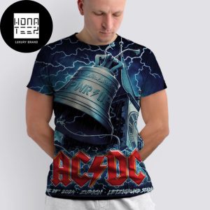 ACDC POWER UP Tour at Letzigrund Stadion Zurich on June 29 2024 Fan Gifts All Over Print Shirt