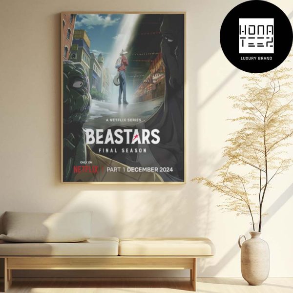 BEASTARS Final Season on Netflix Coming December 2024 Fan Gifts Home Decor Poster Canvas