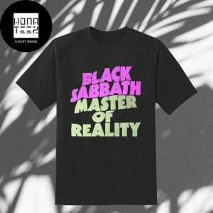 Black Sabbath Master Of Reality Fan Gifts Classic T-Shirt