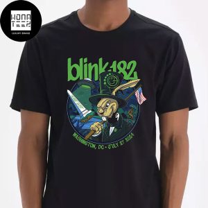 Blink-182 Concert At Capital One Arena Washington DC On July 27 2024 Fan Gifts Unisex T-Shirt