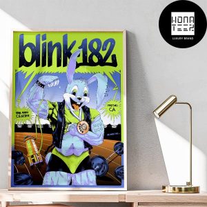 Blink-182 Concert At Save Mart Center In Fresno California On July 8 2024 Fan Gifts Home Decor Poster Canvas