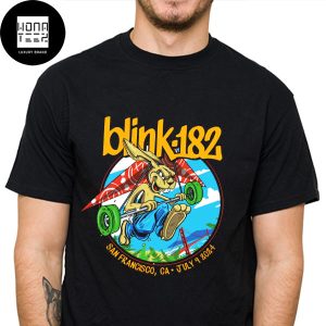 Blink-182 Show at the Chase Center in SAN FRANCISCO CA on July 09 2024 Logo Fan Gifts Classic T-Shirt