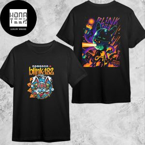 Blink-182 Tour at T-Mobile Arena Las Vegas July 03 2024 Fan Gifts Two Sides Classic T-Shirt