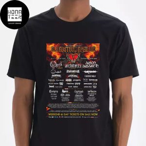 Bloodstock Open Air Heavy Metal Festival 2024 Lineup Fan Gifts Classic T-Shirt