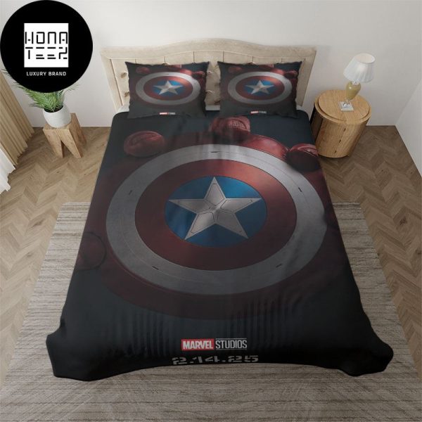 Captain America Brave New World 2025 King Bedding Set