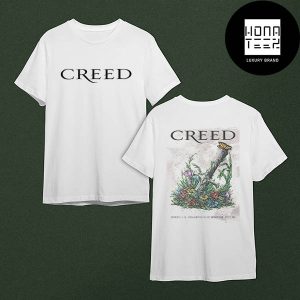 Creed Summer Of 99 Tour At The CCNB Amphitheatre At Heritage Park In Simpsonville SC On July 23 2024 Fan Gifts Two Sides Classic T-Shirt