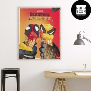 Deadpool And Wolverine The Perfect Summer Treat Arrives Friday Fan Gifts Home Decor Poster Canvas