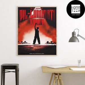 Diljit Dosanjh DIL-LUMINATI TOUR UK And Europe 2024 Fan Gifts Home Decor Poster Canvas