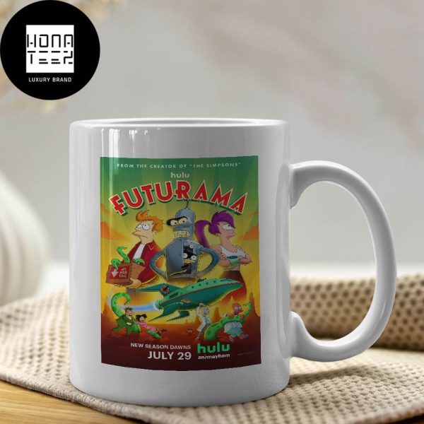 FUTURAMA Season 12 Premieres July 29 on Hulu Ceramic Mug