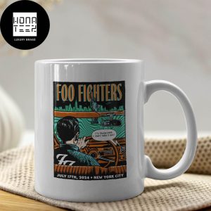 Foo Fighters Show at the Citi Field in Queens NY on July 17 2024 Ceramic Mug