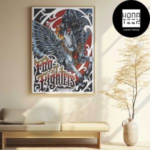 Foo Fighters at Hellfest 2024 Fan Gifts Home Decor Poster Canvas