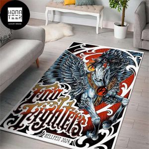 Foo Fighters at Hellfest 2024 Fan Gifts Luxury Rug