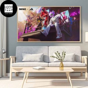 Fortnite X Adidas You Got This Fan Gifts Home Decor Poster Canvas