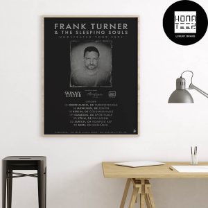 Frank Turner And The Sleeping Souls Undefeated Europe Tour 2024 Fan Gifts Home Decor Poster Canvas