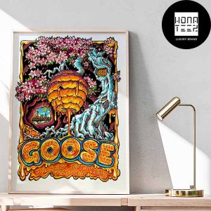 Goose Band Tour at Forest Hills Stadium in NYC on June 29 2024 Fan Gifts Home Decor Poster Canvas