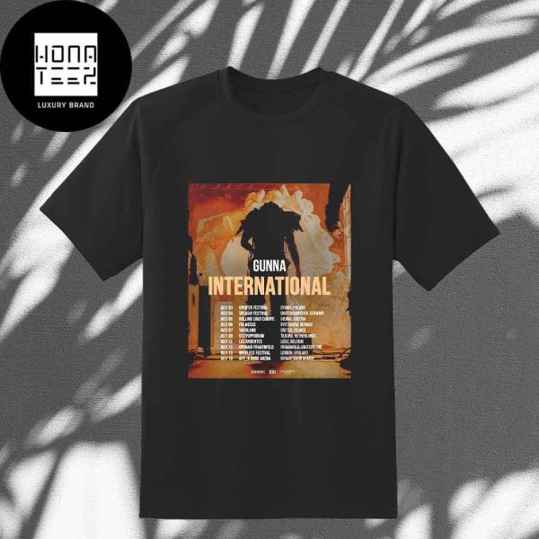 Gunna The Bittersweet Tour International Tour Date 2024 Fan Gifts Classic T-Shirt