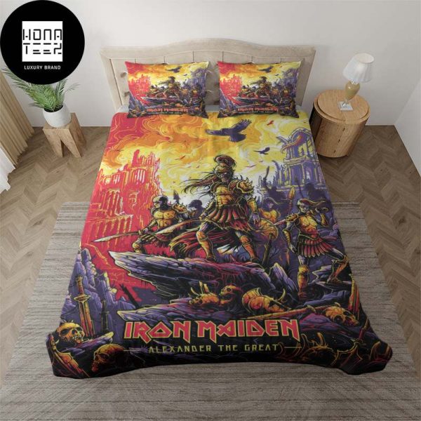 Iron Maiden Alexander The Great King Bedding Set