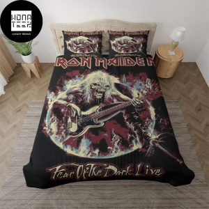 Iron Maiden Fear Of The Dark Live King Bedding Set