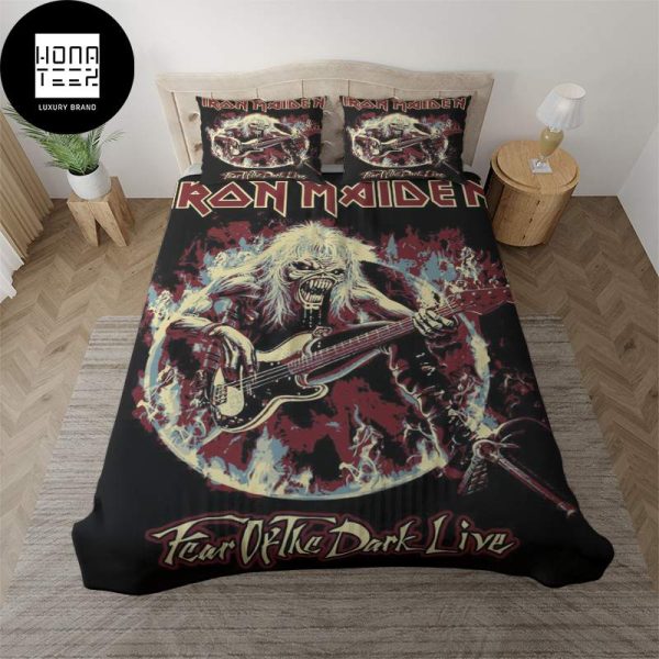 Iron Maiden Fear Of The Dark Live King Bedding Set