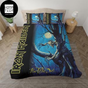 Iron Maiden Fear Of The Dark Queen Bedding Set