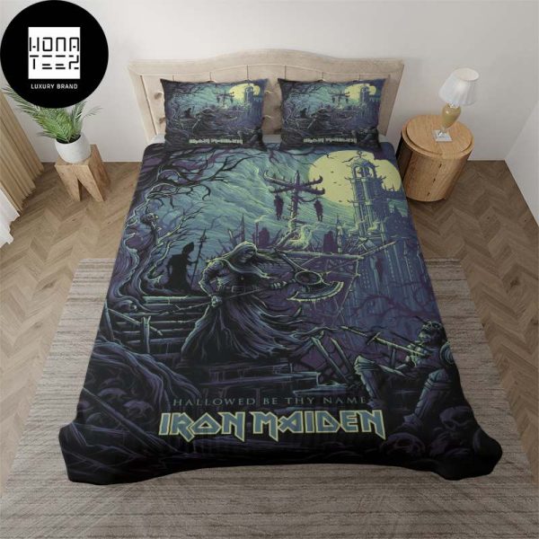 Iron Maiden Hallowed Be Thy Name King Bedding Set