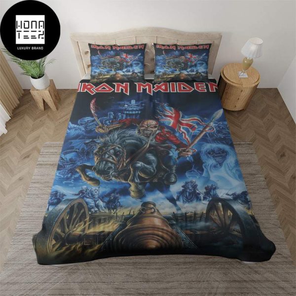 Iron Maiden Maiden England Signature King Bedding Set