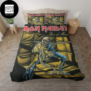 Iron Maiden Piece Of Mind Queen Bedding Set