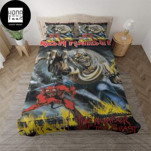 Iron Maiden The Number Of The Beast King Bedding Set