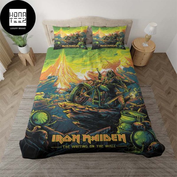 Iron Maiden The Writing On The Wall King Bedding Set