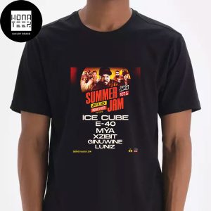 Jamn 107.5 Summer Jam Lineup Ice Cube On July 19 2024 Fan Gifts Classic T-Shirt