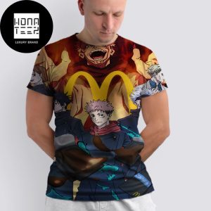 Jujutsu Kaisen x McDonald’s Special Grade Garlic Sauce Fan Gifts All Over Print Shirt