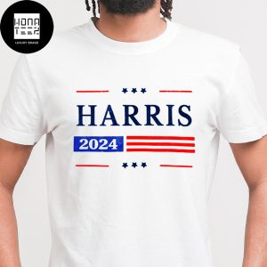 Kamala Harris 2024 President American Flag Classic T-Shirt