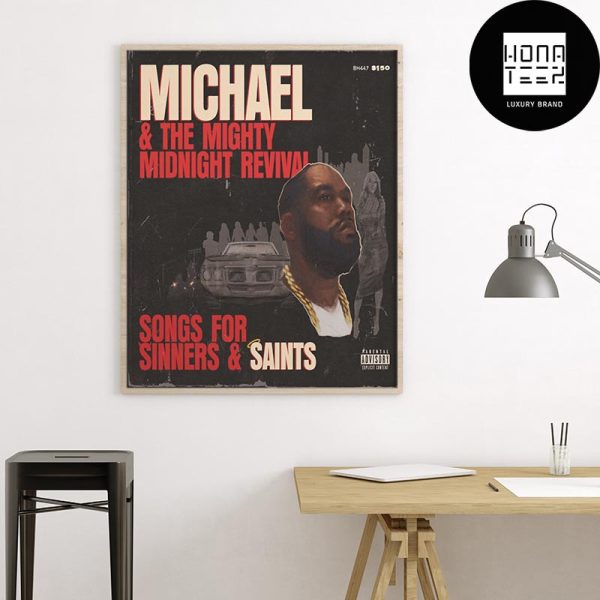 Killer Mike Songs For Sinners And Saints Fan Gifts Home Decor Poster Canvas