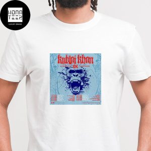 Kublai Khan TX Europe and UK Tour Date 2025 Fan Gifts Classic T-Shirt