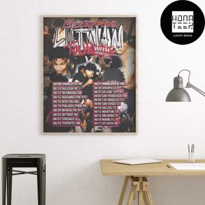 LAZER DIM 700 Lil Twan Tour Date 2024 Fan Gifts Home Decor Poster Canvas