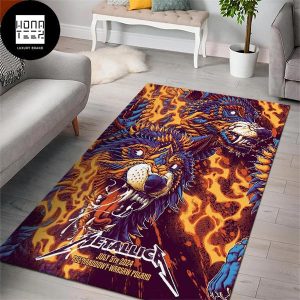 Metallica Concert at PGE Narodowy in Warsaw Poland on July 5 2024 Fan Gifts Classic Rug