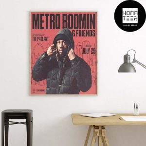 Metro Boomin And Friends Concer At The Pageant SAINT LOUIS On July 29 2024 Fan Gifts Home Decor Poster Canvas