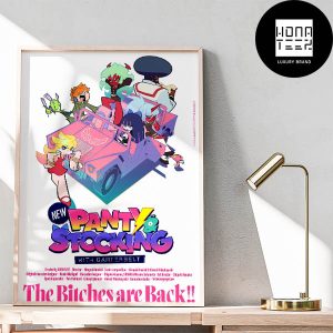 New Panty & Stocking with Garterbelt The First Poster Fan Gifts Poster Canvas