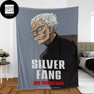 One-Punch Man Season 3 Silver Fang Fan Gifts Fleece Blanket