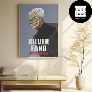 One-Punch Man Season 3 Silver Fang Fan Gifts Home Decor Poster Canvas