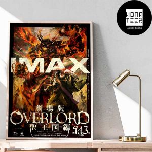 Overlord The Holy Kingdom Movie IMAX Fan Gifts Home Decor Poster Canvas