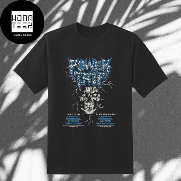 Power Trip Band Tour at Dallas and New York July And August 2024 Fan Gifts Classic T-Shirt